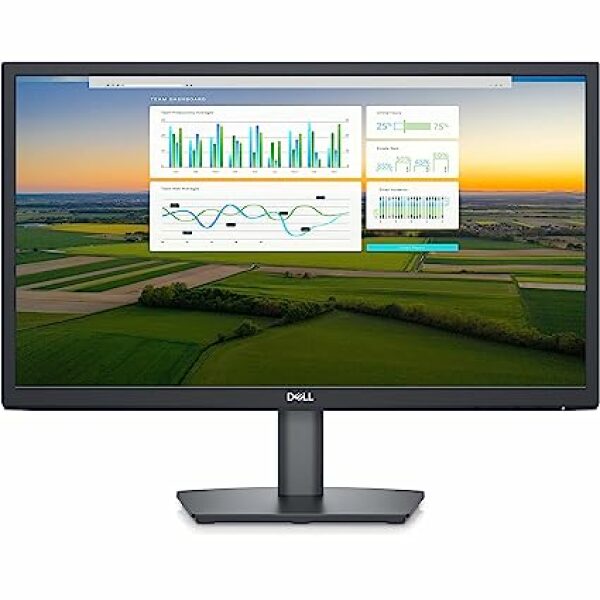 Dell E2222H Monitor 54.5 cm (21.4") | Full HD (1920 x 1080 Pixels) | 60 Hz | DP Port | VGA Port | Black - Image 6