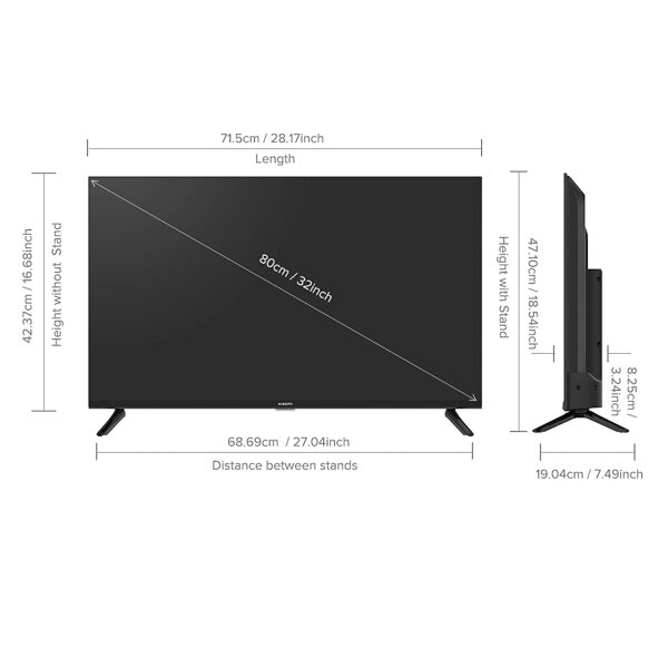 MI 80 cm (32 inches) 5A Series HD Ready Smart Android LED TV L32M7-5AIN (Black) - Image 11