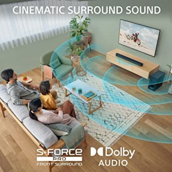 Sony HT-S400 2.1ch soundbar with Powerful Wireless subwoofer, S-Force PRO Front Surround Sound and Dolby Digital (330W, Wireless Connectivity, Bluetooth) - Image 2