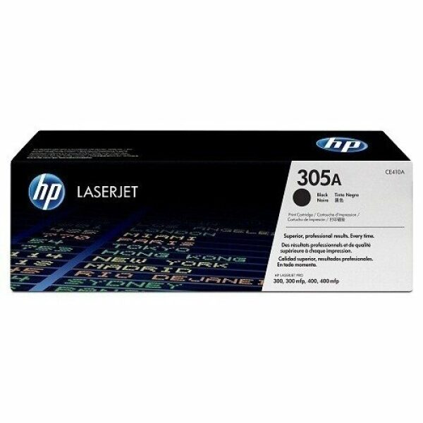 HP 305A Original LaserJet Toner Cartridge, Black - Image 2