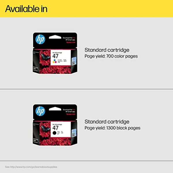 HP 47 Black Original Ink Cartridge - Image 3
