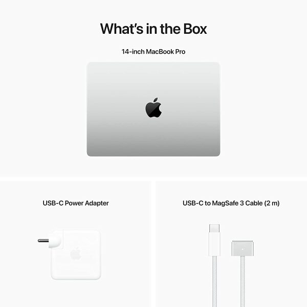 Apple 2023 MacBook Pro Laptop M2 Pro chip with 10‑core CPU and 16‑core GPU: 33.74 cm (14.2-inch), 16GB Unified Memory, 512GB SSD Storage, Works with iPhone/iPad - Image 8