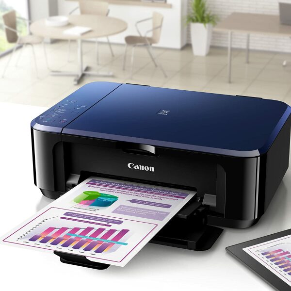 Canon E560 Multifunction Wireless Ink Efficient Colour Printer with Auto-Duplex Printing - Image 4