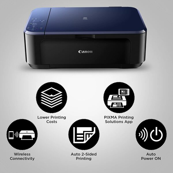 Canon E560 Multifunction Wireless Ink Efficient Colour Printer with Auto-Duplex Printing - Image 5