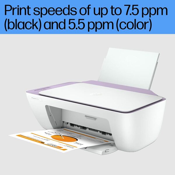 HP Deskjet 2331 Colour Printer, Scanner and Copier for Home/Small Office, Compact Size, Reliable, Easy Set-Up Through HP Smart App On Your Pc Connected Through USB, Ideal for Home. - Image 4