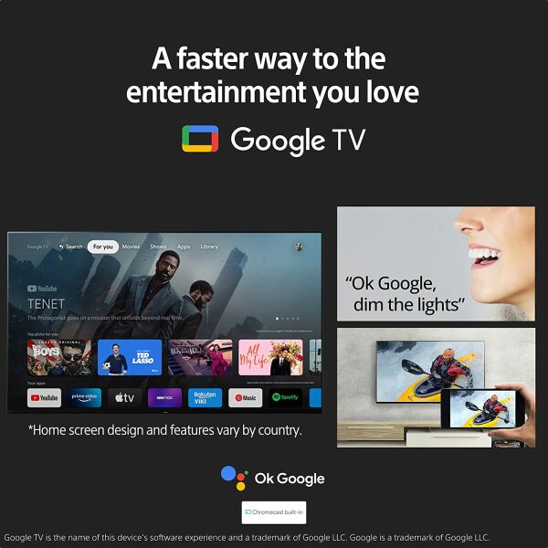 Sony Bravia 108 cm (43 inches) 4K Ultra HD Smart LED Google TV KD-43X75K (Black) (2022 Model) | with Alexa Compatibility - Image 9