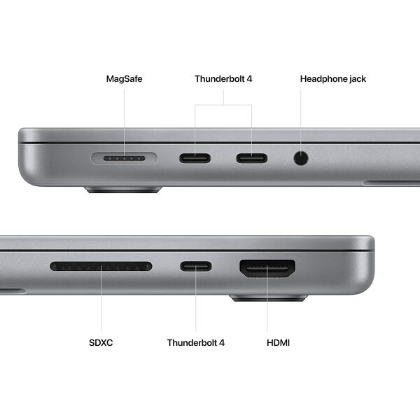 Apple 2023 MacBook Pro Laptop M2 Pro chip with 10‑core CPU and 16‑core GPU: 33.74 cm (14.2-inch), 16GB Unified Memory, 512GB SSD Storage, Works with iPhone/iPad - Image 12