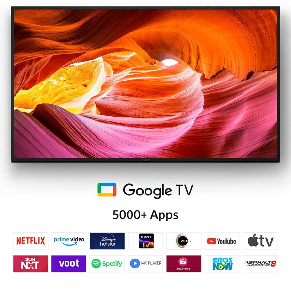 Sony Bravia 108 cm (43 inches) 4K Ultra HD Smart LED Google TV KD-43X75K (Black) (2022 Model) | with Alexa Compatibility - Image 6