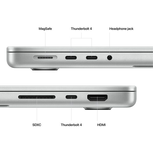 Apple 2023 MacBook Pro Laptop M2 Pro chip with 10‑core CPU and 16‑core GPU: 33.74 cm (14.2-inch), 16GB Unified Memory, 512GB SSD Storage, Works with iPhone/iPad - Image 5