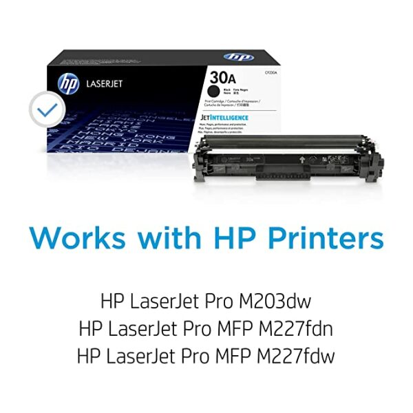 HP 30A Black Laserjet Toner Cartridge - Image 2