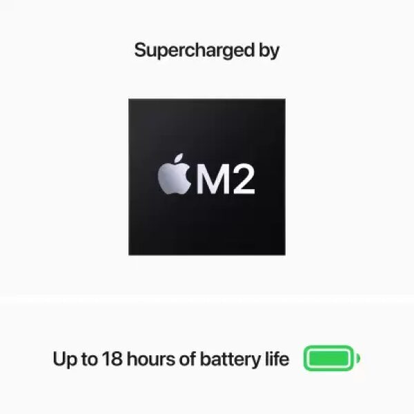 Apple 2022 MacBook Air Laptop with M2 chip: 34.46 cm (13.6-inch) Liquid Retina Display, 8GB RAM, 256GB SSD Storage, Backlit Keyboard, 1080p FaceTime HD - Image 16