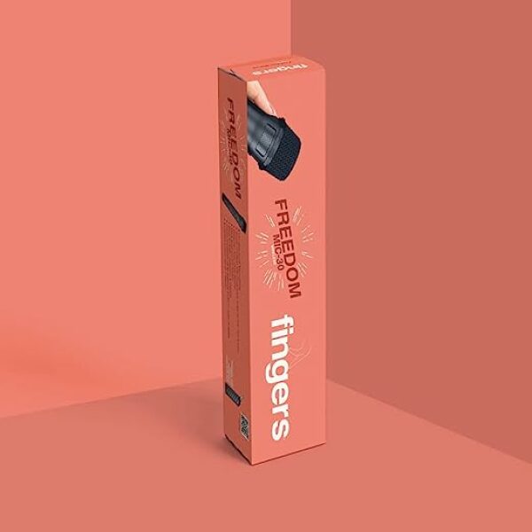 FINGERS Freedom Mic-30 Wireless Mic with 6.35 mm Receiver (7 hrs Battery Life | Ideal for Outdoors and Indoors) - Image 6