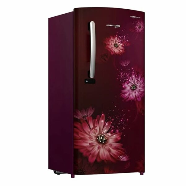 Voltas Beko 200 L 3 star Direct Cool Refrigerator,  Dahlia Wine RDC220C - Image 6