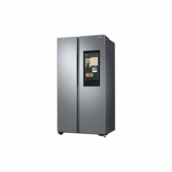 SAMSUNG 681 Litres Frost Free Side by Side Door Smart Wifi Enabled Refrigerator with Family Hub (RS72A5F11SL/TL, Real Stainless) - Image 4