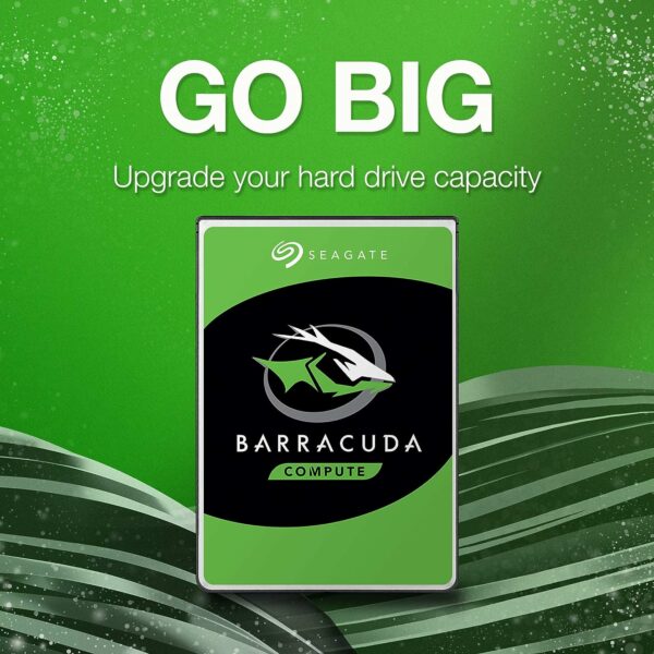 Seagate Barracuda 6 Gb/s 5400 RPM 256 MB Cache 4 TB Internal SATA Hard Drive HDD 3.5 Inches (8.8 cm) for Computer Desktop PC - Image 5