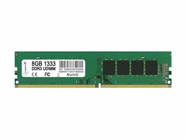 CYBERX 8GB DDR3 1333Mhz Desktop CyberX/Hy/Daichi/Hynix