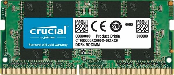 Daichi / Cyberx / Hypergen / Hynix / Simtronics Crucial RAM 16GB DDR4 3200 MHz CL22 Laptop Memory CT16G4SFRA32A