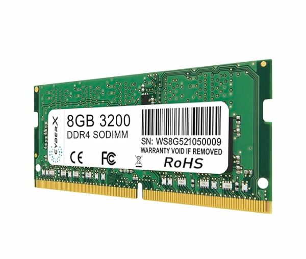 Daichi / Cyberx / Hypergen / Hynix / Simtronics  8GB DDR4 3200Mhz Laptop Ram - Image 5