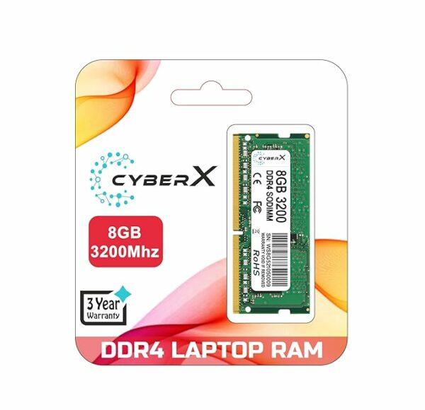 Daichi / Cyberx / Hypergen / Hynix / Simtronics  8GB DDR4 3200Mhz Laptop Ram - Image 3