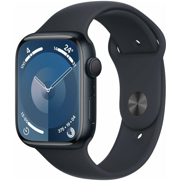 Apple Watch Series 9 [GPS 45mm] Smartwatch with Fitness Tracker, Blood Oxygen & ECG Apps, Always-On
