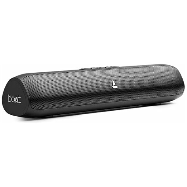 boAt Aavante Bar Groove Bluetooth 2.0 Channel Soundbar with 16 W RMS Output, Multiple Connectivity Modes, Up to 6 hrs Playtime, Bluetooth v5.0 & USB Type-C Port(Premium Black)