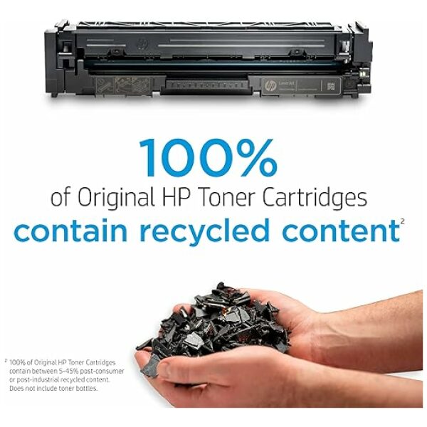 HP 202A (CF501A) Cyan Original Toner Cartridge for HP LaserJet Pro M254 M281cdw M281dw - Image 10