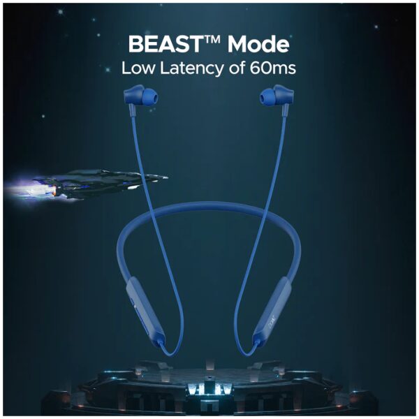 boAt Rockerz Enticer Wireless Neckband with 30 Hours Large Playback, BEAST Mode, ENx Technology, Quick Switch Button (Blue Enigma) - Image 3