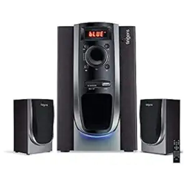 FINGERS Solitaire 50 Watt 2.1 Channel Wireless Bluetooth Multimedia Speaker