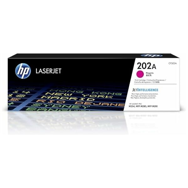 HP 202A (CF501A) Cyan Original Toner Cartridge for HP LaserJet Pro M254 M281cdw M281dw - Image 14