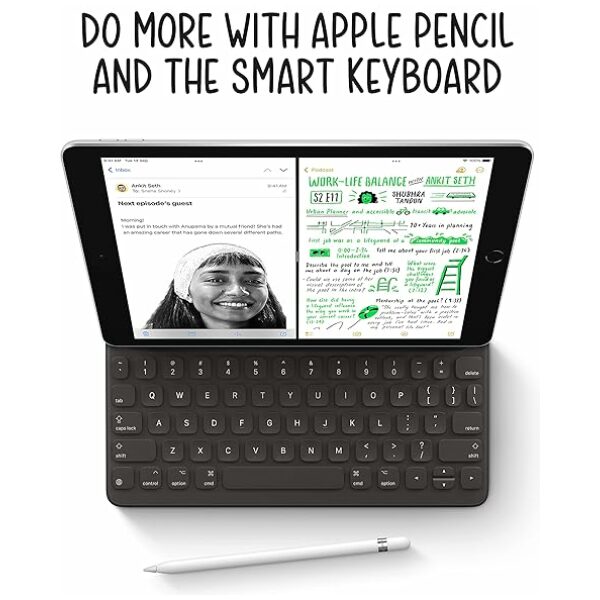Apple 2021 10.2-inch (25.91 cm) iPad with A13 Bionic chip (Wi-Fi, 64GB) - Space Grey (9th Generation) - Image 3