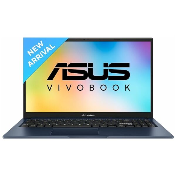 ASUS Vivobook 15, Intel Core i5-1235U 12th Gen, 15.6" (39.62 cm) FHD, Thin and Light Laptop (8GB RAM/512GB SSD/Windows 11 Home/Office 2021/Backlit Keyboard/Quiet Blue/1.7 kg), X1504ZA-NJ521WS
