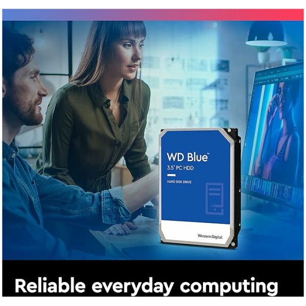 Western Digital WD10EZEX 1TB Internal Hard Drive for Desktop (Blue) - Image 5