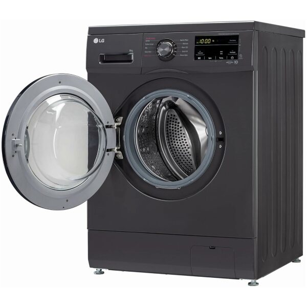 LG 9 Kg 5 Star Inverter Touch panel Fully-Automatic Front Load Washing Machine with In-Built Heater (FHM1409BDM, Middle Black, Steam for Hygiene Wash) - Image 12