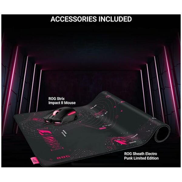 ASUS Rog Strix G15, AMD Ryzen 7 6800H, (Include - Rog Impact Mouse & Mat), 15.6"(39.62 Cm) Fhd 144Hz, 4Gb RTX 3050 Gpu, Gaming Laptop (16Gb/1Tb Ssd/Win11/Office 21/2.1 Kg),G513Rc-Hn085Ws - Image 5