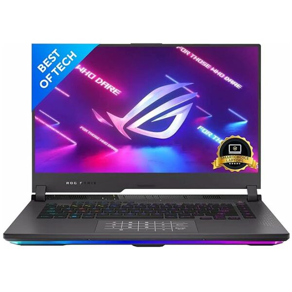 ASUS Rog Strix G15, AMD Ryzen 7 6800H, (Include - Rog Impact Mouse & Mat), 15.6"(39.62 Cm) Fhd 144Hz, 4Gb RTX 3050 Gpu, Gaming Laptop (16Gb/1Tb Ssd/Win11/Office 21/2.1 Kg),G513Rc-Hn085Ws