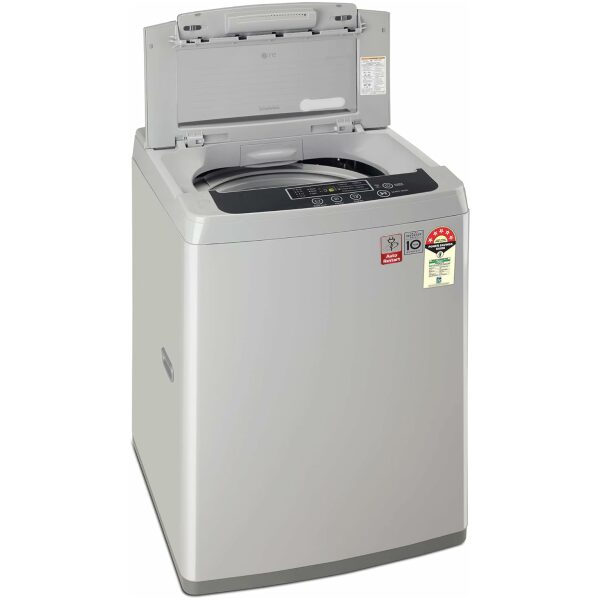 LG 7 Kg 5 Star Inverter TurboDrum Fully Automatic Top Loading Washing Machine (T70SKSF1Z, Waterfall Circulation, Smart Motion, Middle Free Silver) - Image 12