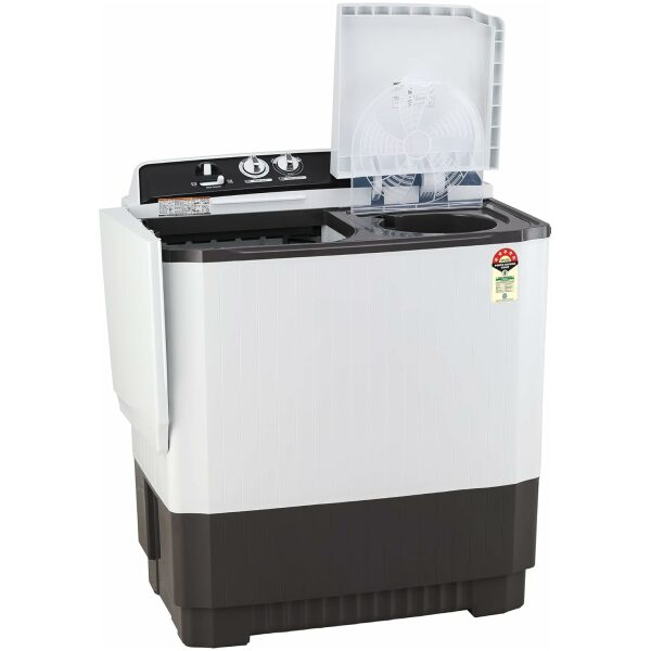 LG 10 kg 5 Star Semi-Automatic Top Load Washing Machine Appliance (P1040RGAZ, Dark Gray, Roller Jet Pulsator) - Image 6