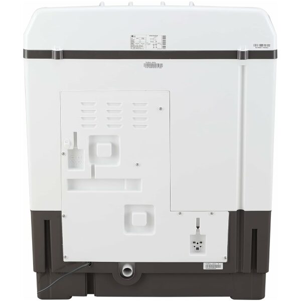 LG 10 kg 5 Star Semi-Automatic Top Load Washing Machine Appliance (P1040RGAZ, Dark Gray, Roller Jet Pulsator) - Image 13