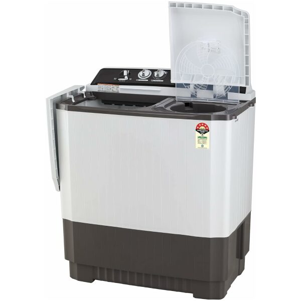LG 10 kg 5 Star Semi-Automatic Top Load Washing Machine Appliance (P1040RGAZ, Dark Gray, Roller Jet Pulsator) - Image 7
