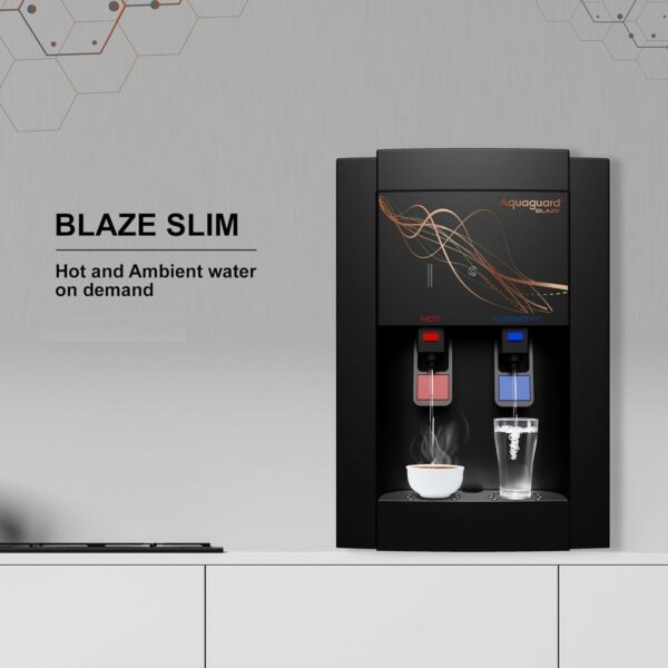 Aquaguard Blaze Slim RO+UV Hot & Ambient Water Purifier with Active Copper Tech | Stainless Steel Tank | 4L Storage | Suitable for Borewell/Tanker/Municipal Water | From Eureka Forbes - Image 6