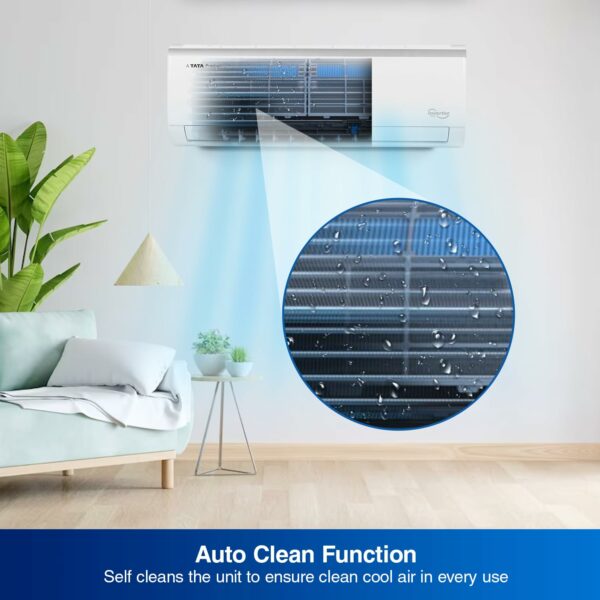 Voltas 1.5 Ton 5 Star, Inverter Split AC(Copper, 4-in-1 Adjustable Mode, Anti-dust Filter, 2023 Model,185V Vectra Elite, White - Image 2